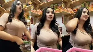 Bunda cantik jualan warung sembako siang malam