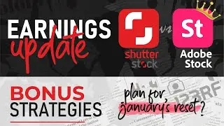 Shutterstock Contributor vs Adobe Stock | Earning Proof Update | Comparison of Top Stock Agencies