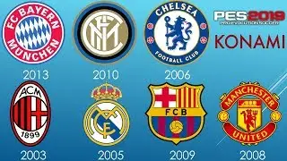 50+ Classic Teams In PES 2019 | Real Let's Game