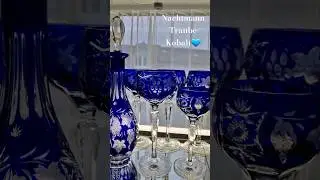 nachtmann bleikristall. немецкий цветной хрусталь. барахолка в германии. flohmarkt bavaria