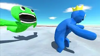 Jumbo Josh VS Rainbow Friends Blue - Animal Revolt Battle Simulator
