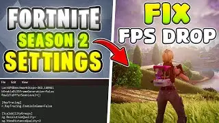 How To Get More Fps in Fortnite Chapter 5 Season 2 ✅ - FPS Drop, Lag Fix - FPS Boost Settings