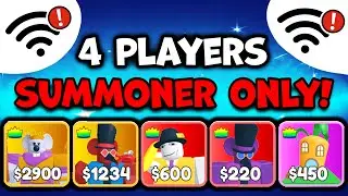 4 PLAYERS USE SUMMONER UNITS ONLY IN CHEESE TD!!! (LAGGGY)