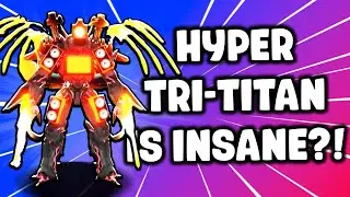 I Became Super Tri-Titan And I'm OP?! (Titan Wars Tower Defense)