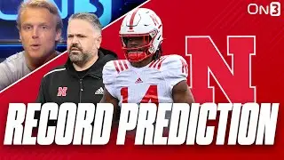 Nebraska Cornhuskers Record PREDICTION for 2023 | Matt Rhule, Jeff Sims