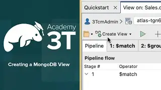 MongoDB 201:  Lesson 7, Exercise 1 » Creating a MongoDB View