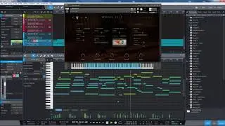Native Instruments NOIRE Felt Piano played by Lukas Ruschitzka