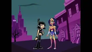 Sam meeting the Wonder Woman