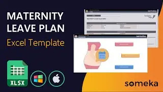 Maternity Leave Plan | Excel Template | Work Organizer Before Parental Leave