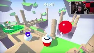 I Challenged my Friend to GOLF GANG but the Ball Grows EVERY hit