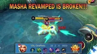 Masha Revamped is BROKEN!!! - Mobile Legends Bang Bang