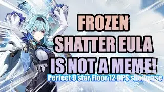 MY MEME EULA TEAM IS NOT A MEME! DPS Showcase | Genshin impact