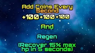Auto Add Coins and Regen System - Unity