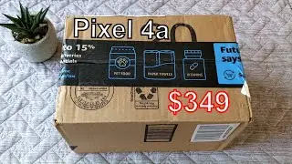 Распаковка Google Pixel 4a