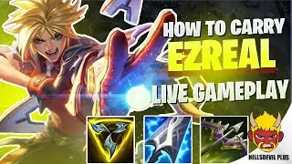 How To Carry With Ezreal! - Wild Rift HellsDevil Plus Gameplay