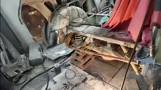 Пескоструй днища нивы и еще пара латок.