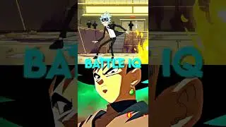 Rick Sanchez vs Black Goku #rickandmorty #dbz #goku #ricksanchez #shortsfeed