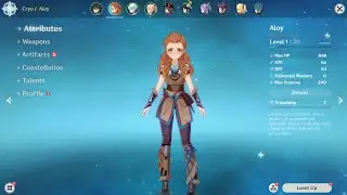 New 5⭐Character Aloy FULL showcase  - Genshin Impact