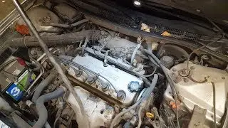 Honda Accord 99 замена прокладки клапанной крышки / valve cover gasket replacement
