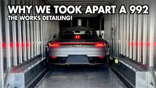 Rust Removal From New Porsche 992 What?! Full Meal - The Works! Laser Cleaning & More!