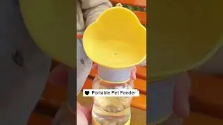 Portable pet feeder
