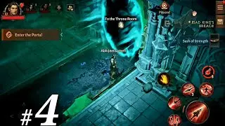 Diablo Immortal Walkthrough Gameplay Part 4 - Mad King's Breach(iOS, Android)