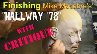 Making and CRITIQUE of HALLWAY 78 MICHAEL MYERS MASK