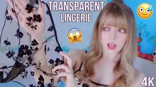 TRANSPARENT LINGERIE !? Try On Haul !