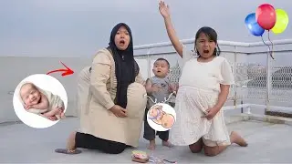 DUDUKIN BALON TIBA TIBA JADI SEMUANYA BUNCIT