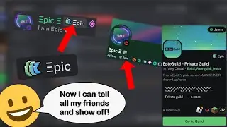 How to get GUILD TAGS for FREE!