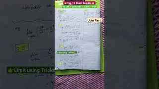 🔥11-Important Tricks 🔥JEE🔥CSIR NET🔥GATE
