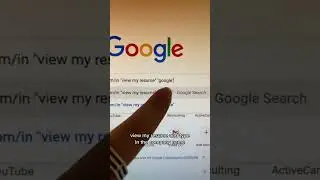 Google search to find google employees resumes 😎 