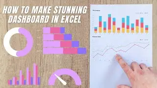 How to Create Stunning Dashboard in Excel under 15mins..Quick & Simple Method...!!!