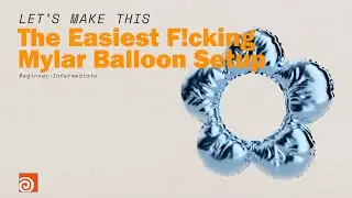 Houdini: Easiest Mylar Balloon Setup Ever