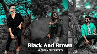 Lightroom Black And Brown Tone Photo Editing|Lightroom Orange Tone Editing