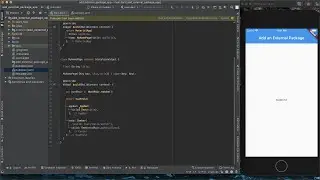 Add an External Package in Flutter