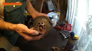 Ремонт насоса КАЛИБР НПЦ-1350НФ (чистим крыльчатку)