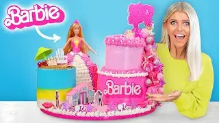 Barbie Dream World Cake Decorating Challenge!