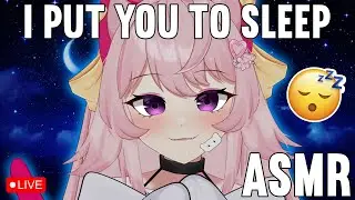 🔴 [ASMR] Catgirl putting you to sleep! Best triggers and whispers for RELAXING/STUDY/SLEEP❤️🐱(3Dio)