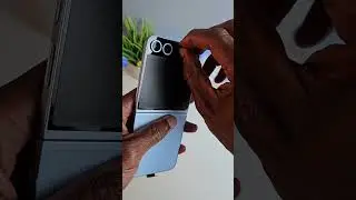 Galaxy Flip6 Style Upgrade: Original Blue Case