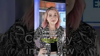 Celebrity interview #shorts