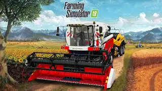 Supplying Straw to My Cows in Farming Simulator 18