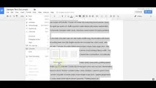 Update: Columns in Google Docs