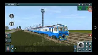 Я вернулся в Trainz!!! Небольшая поездка на ЭД9М от лица машиниста...