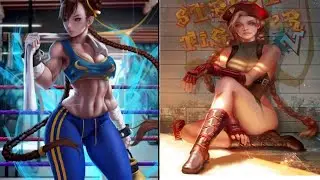 Chun-Li, Cammy & Laura Cool Fanart || Street Fighter Fanart