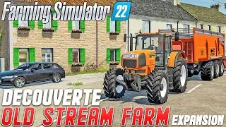 CETTE MAP HISTORIQUE EST DE RETOUR POUR CONSOLES (Découverte Old Stream Farm Expansion) | FS22