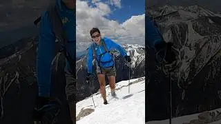 Mt Princeton Ascent (14,200’/4300m) in May 🏔️🙌🏃🏻: Sage Canaday #colorado14ers #colorado #running