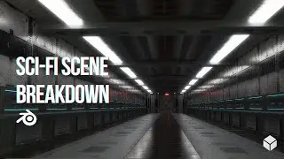 Sci fi Scene Breakdown | Blender 3D