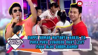 EITS.. RAFFI AHMAD MATANYA NAKAL, PURA-PURA JONGKOK BUAT LIAT PAHA ALUS CHEERLEADER!-LUCUNYA DAHSYAT