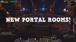 WoW BFA - How to Port to Any Expansion: 8.1.5 new portal rooms (PTR)